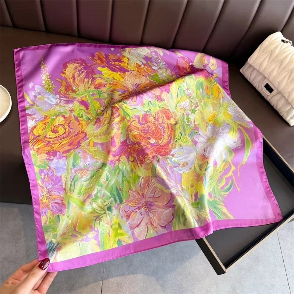 Luxury Bags Design - Modna luksusowa kwadratowa apaszka jedwabna 70