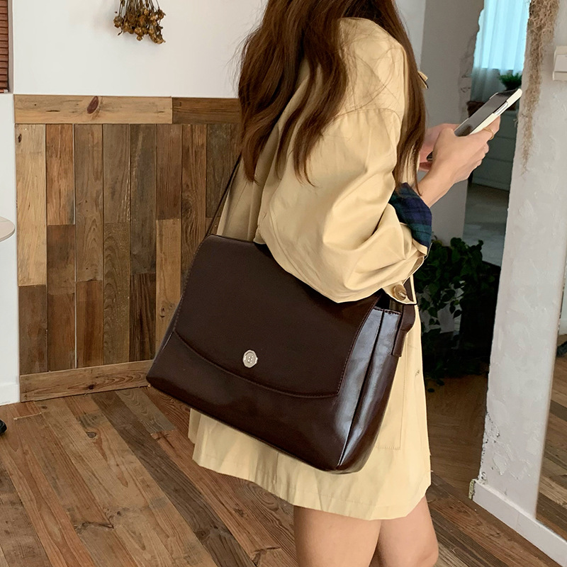 Luxury Tote Bags With Zipper - CGCBAG Vintage Lage torba damska prosta