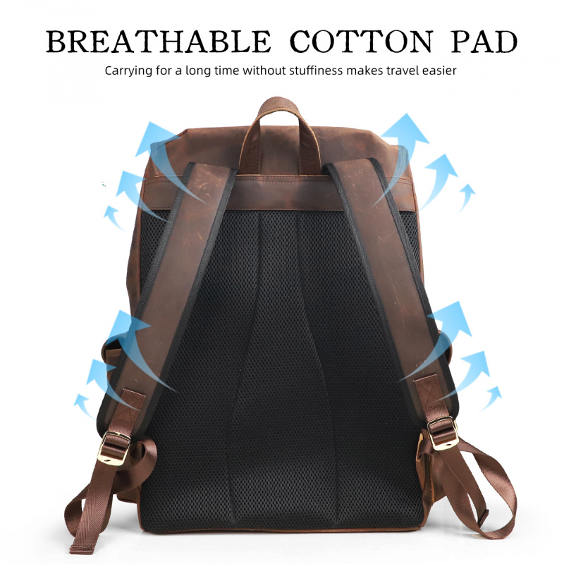 Nowości Skórzany Plecak Luksus – Genuine Leather Backpack recenzja i cena