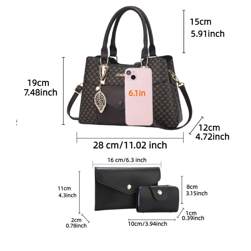 Luksusowe, teksturowane torby  – Luxury Tote Bags With Zipper recenzja i cena