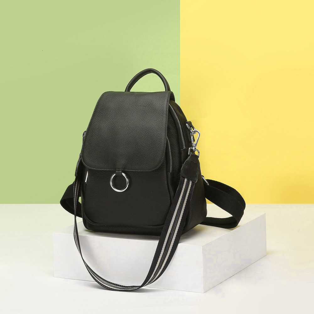 Zency Nowy Modny Damski Plecak – Genuine Leather Backpack recenzja i cena