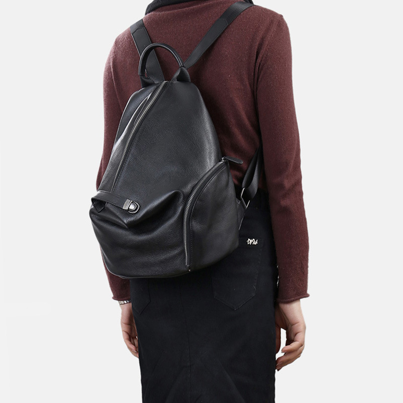 Zency damski plecak z prawdziw – Genuine Leather Backpack recenzja i cena