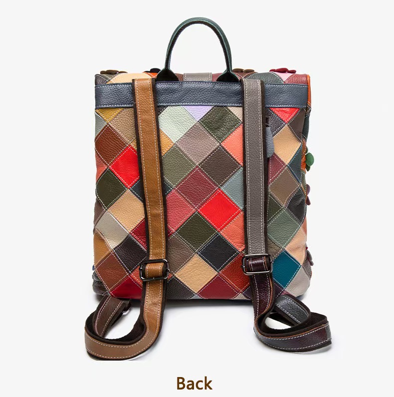 Damski plecak vintage ze skóry – Genuine Leather Backpack recenzja i cena