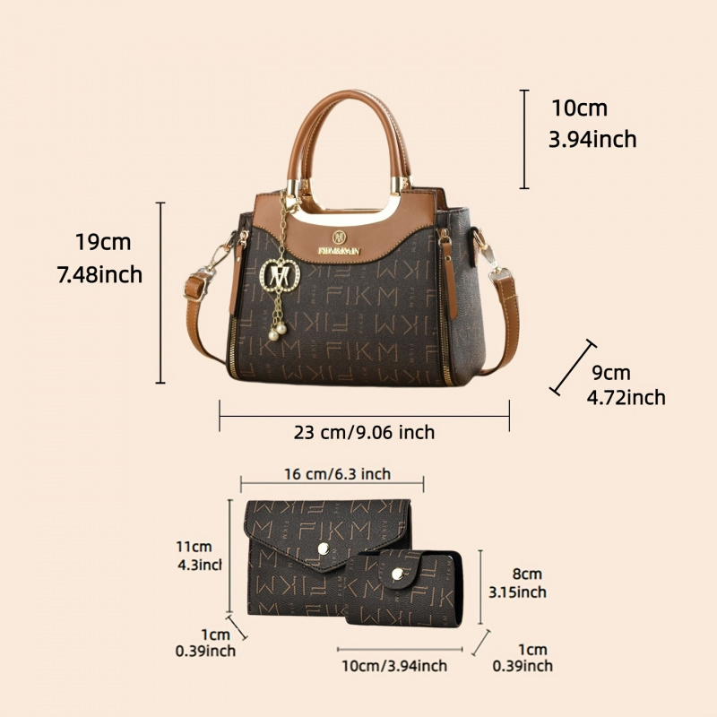 3-częściowy zestaw torebek z n – Luxury Bags & Leather Repair Of Atlanta recenzja i cena