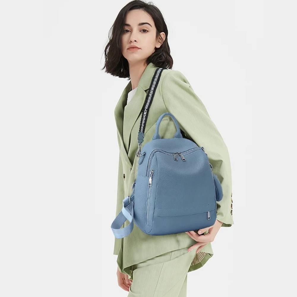 Plecak damski Zency z prawdziw – Genuine Leather Backpack recenzja i cena