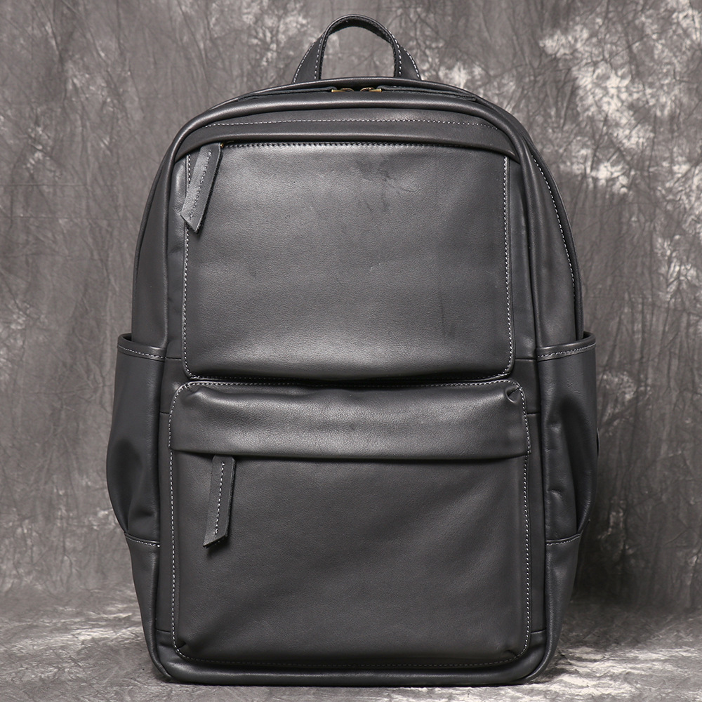 Plecak męski biznesowy z prawd – Genuine Leather Backpack recenzja i cena