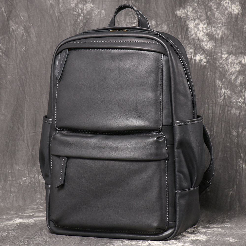 Plecak męski biznesowy z prawd – Genuine Leather Backpack recenzja i cena
