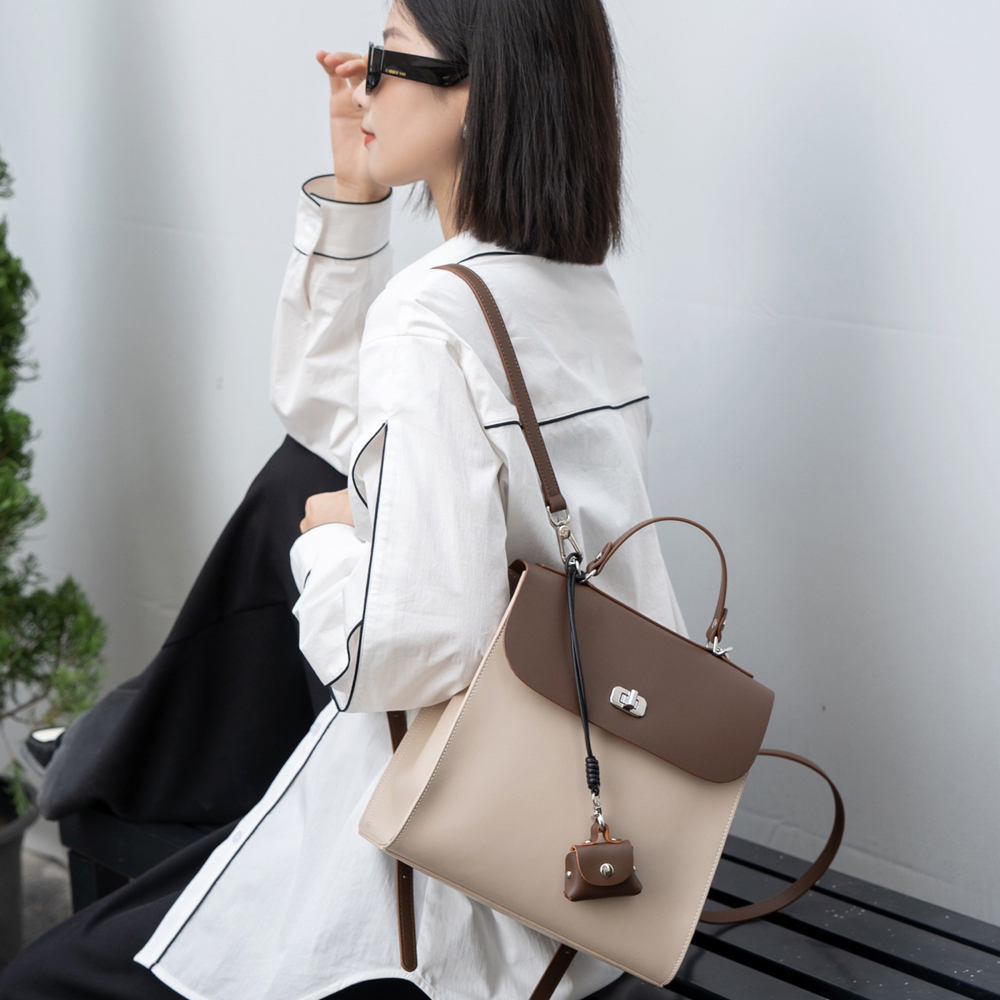 Nowy damski plecak na wiosnę i – Genuine Leather Backpack recenzja i cena