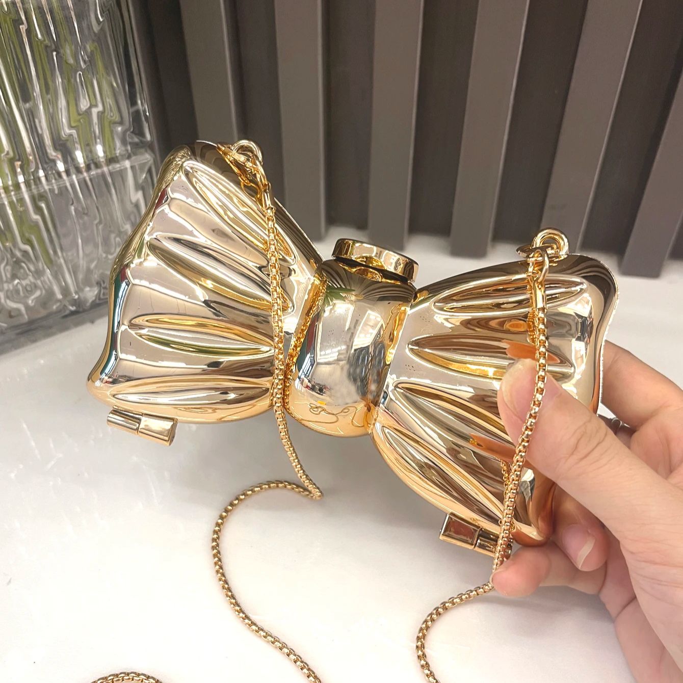 Złota torebka wieczorowa Toreb – Luxury Bags Design recenzja i cena