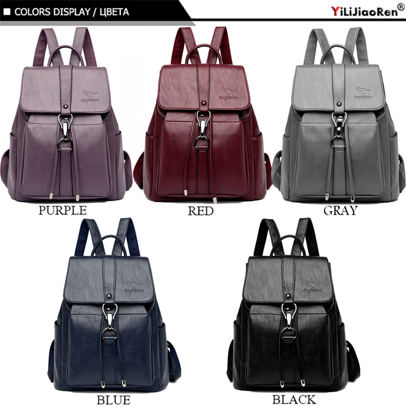 Plecak antykradzieżowy damska  – Genuine Leather Backpack recenzja i cena