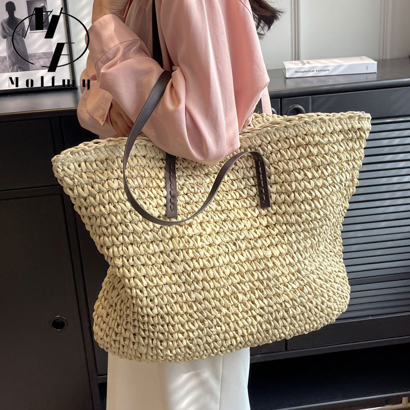Torby z grubej bawełny ze słom – Luxury Bags Collection recenzja i cena
