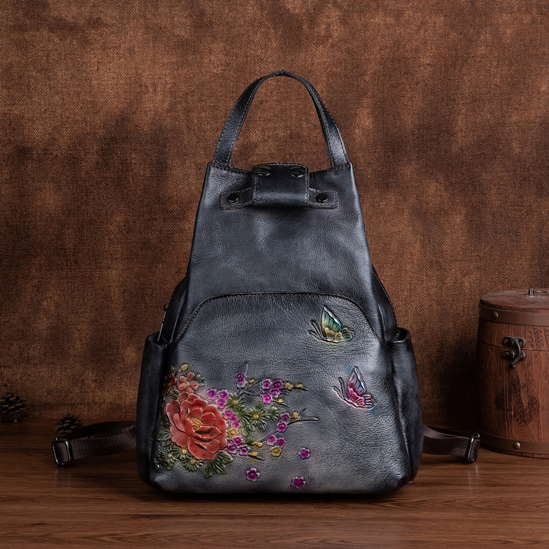 Johnature Torba na ramię z pra – Genuine Leather Backpack recenzja i cena
