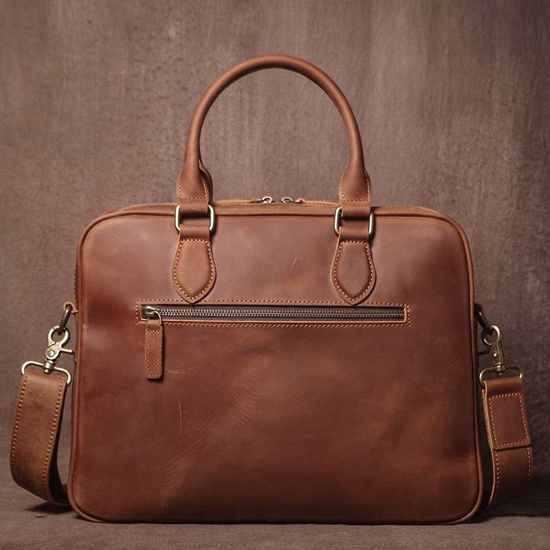 GURO Men Crazy Horse teczka ze – Luxury Tote Bags With Zipper recenzja i cena